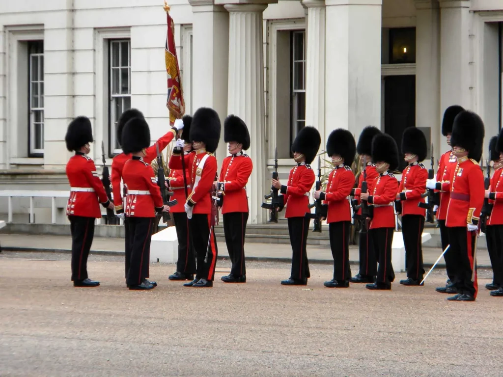 The Changing of the Guard is one of London's most iconic traditions, showcasing the pageantry and precision of British ceremonial events.