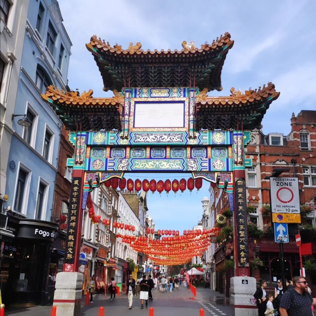 Step into Chinatown, London, and immerse yourself in a vibrant tapestry of sights, sounds, and flavors that transport you to the lively streets of Beijing or Hong Kong. 