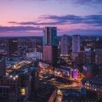 Night Photograph of Birmingham City