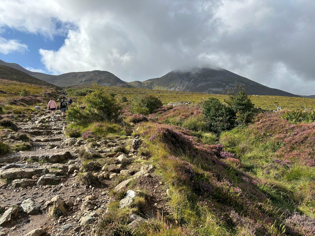 Croagh Patrick, The holy mountain in Ireland.
