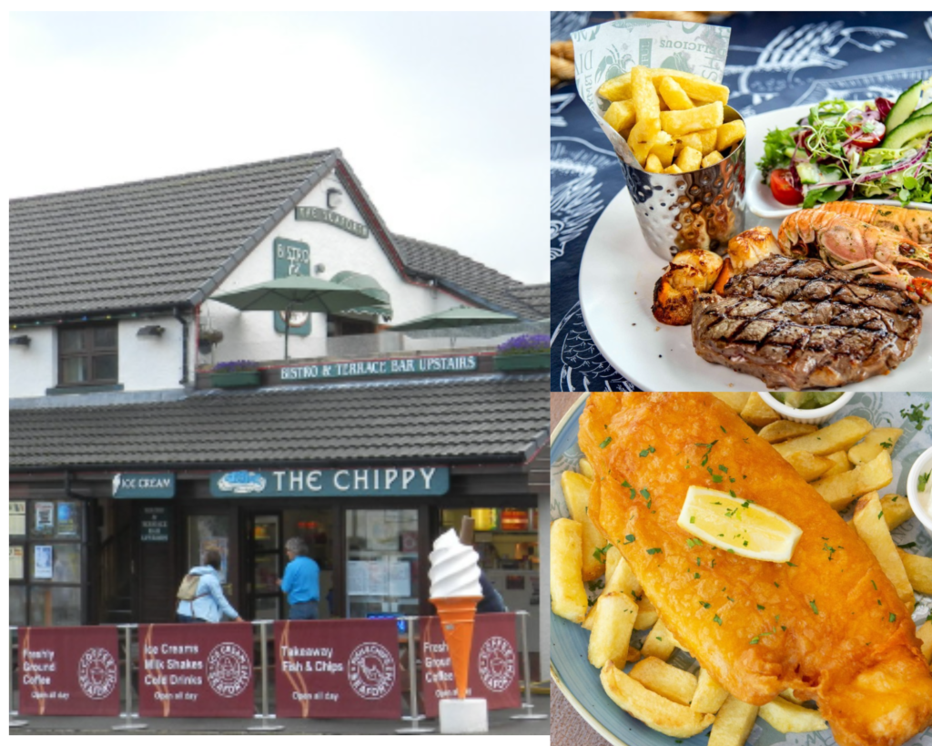 The Chippy, a fish and chips shop with delicious seafood platters and a cozy bistro vibe.